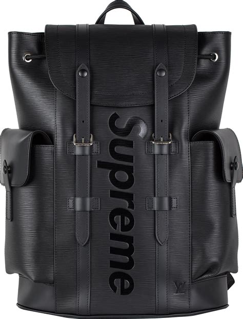 supreme and lv backpack